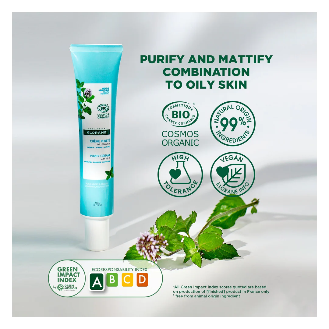 Klorane Organic Mint Purity Cream - Image 4
