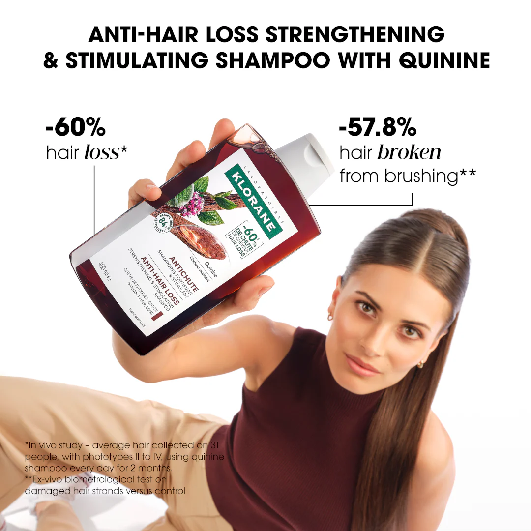 Klorane Quinine Shampoo for Thinning Hair - Image 10