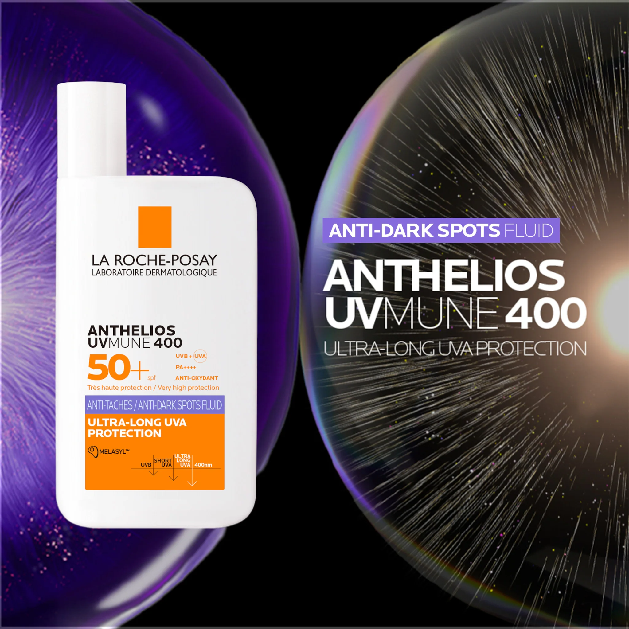 La Roche-Posay Anthelios UVMUNE 400 Anti Dark-Spots Fluid SPF50+ - Image 3