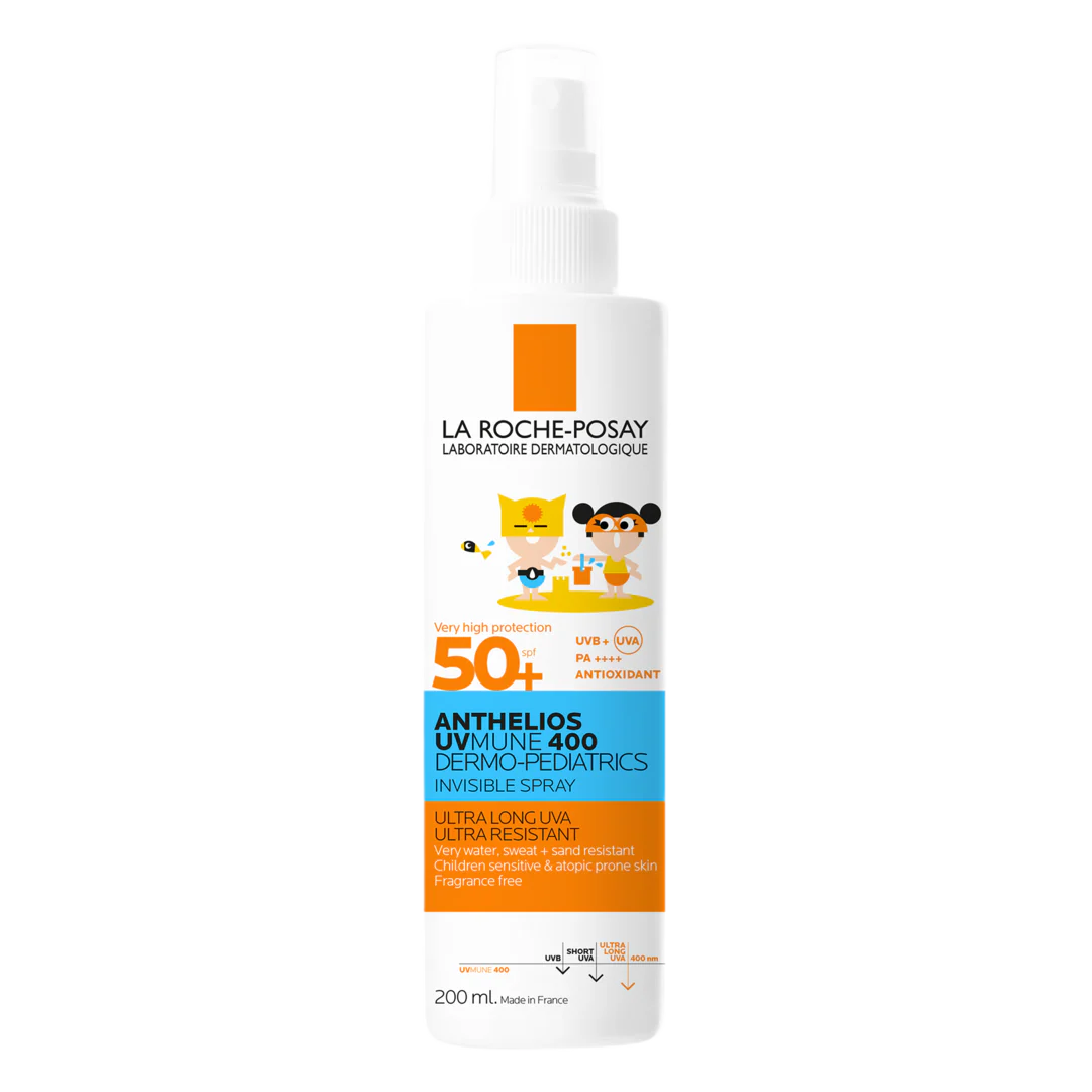 La Roche-Posay Anthelios UVMUNE 400 Dermo-Pediatrics Invisible Spray SPF50+