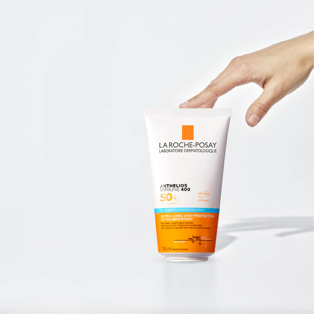 La Roche-Posay Anthelios UVMUNE 400 Face & Body Hydrating Milk SPF50+ - Image 6