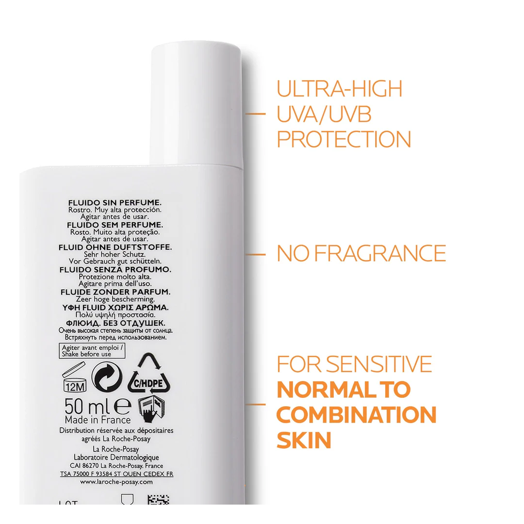 La Roche-Posay Anthelios UVMUNE 400 Invisible Fluid SPF50+ - Image 2