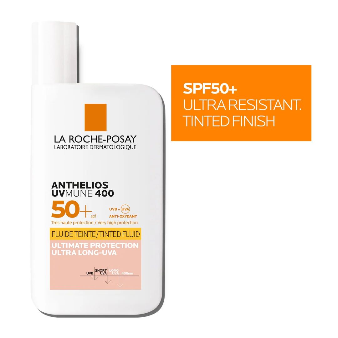 La Roche-Posay Anthelios UVMUNE 400 Invisible Tinted Fluid SPF50+ - Image 3