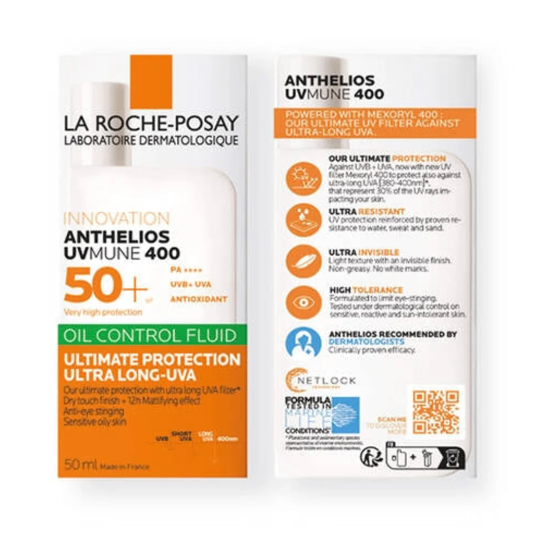 La Roche-Posay Anthelios UVMUNE 400 Oil Control Fluid SPF50+ - Image 6