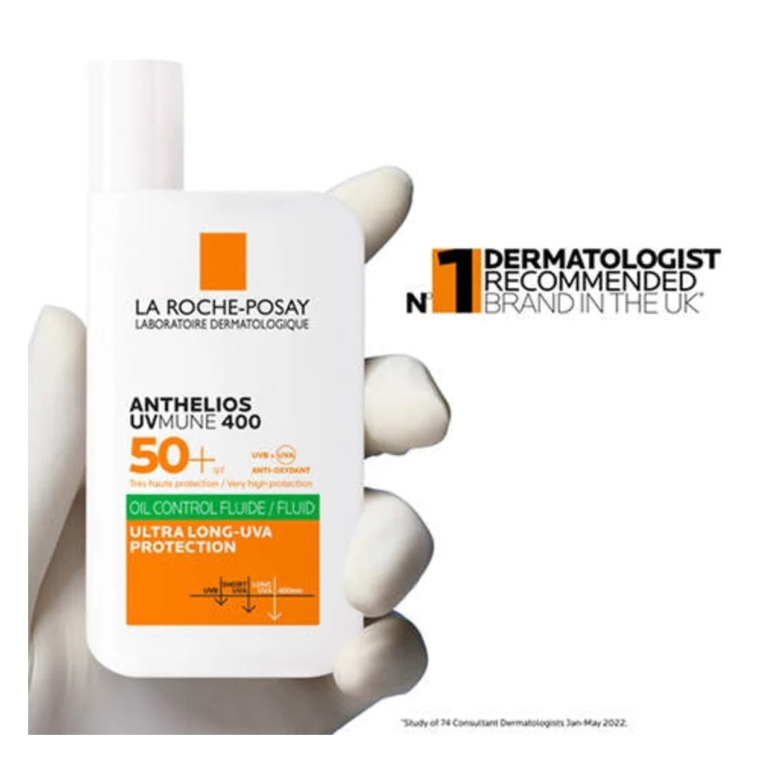 La Roche-Posay Anthelios UVMUNE 400 Oil Control Fluid SPF50+ - Image 8