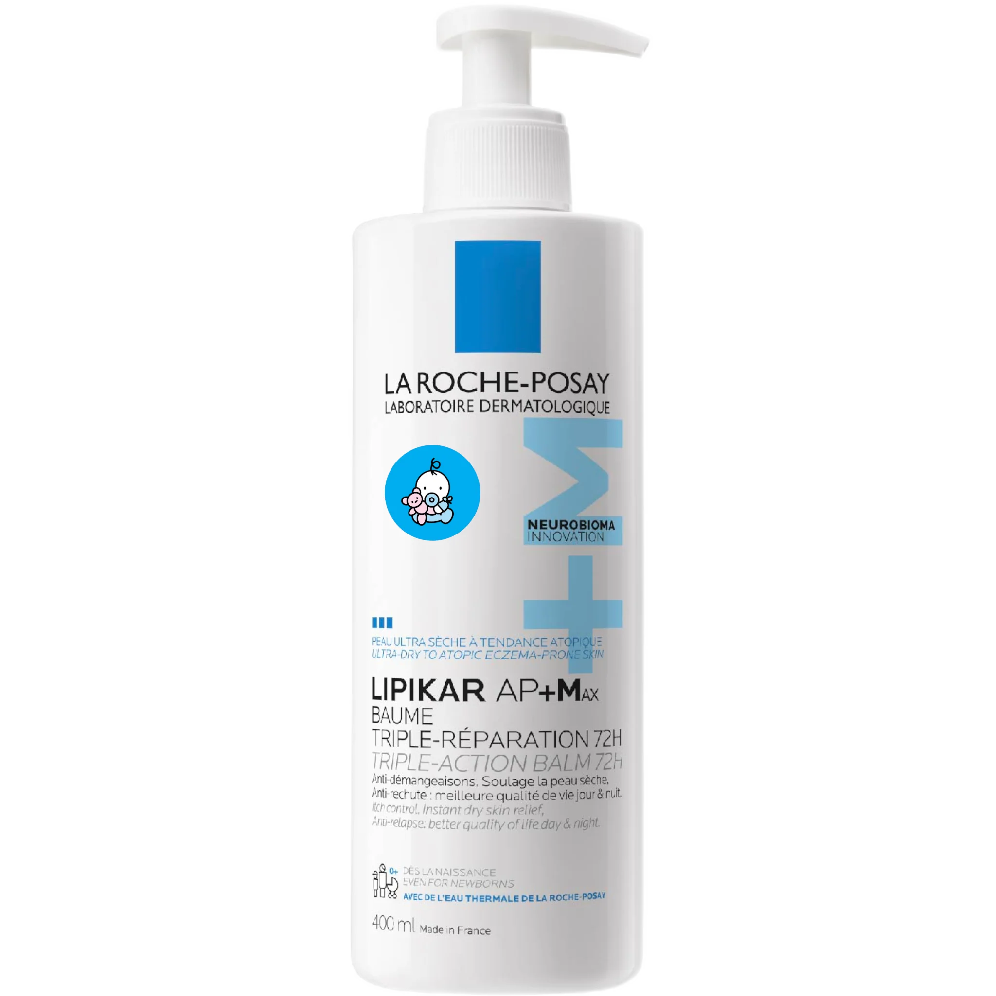 La Roche-Posay Baby Lipikar Baume AP+M Triple Action Balm