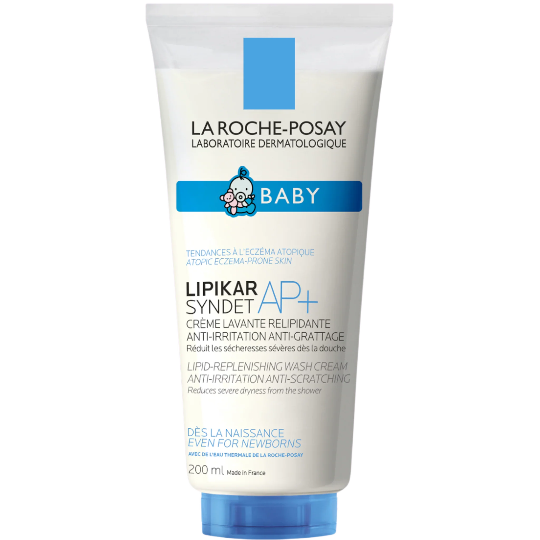 La Roche-Posay Baby Lipikar Syndet AP+ Cream Wash - Image 2