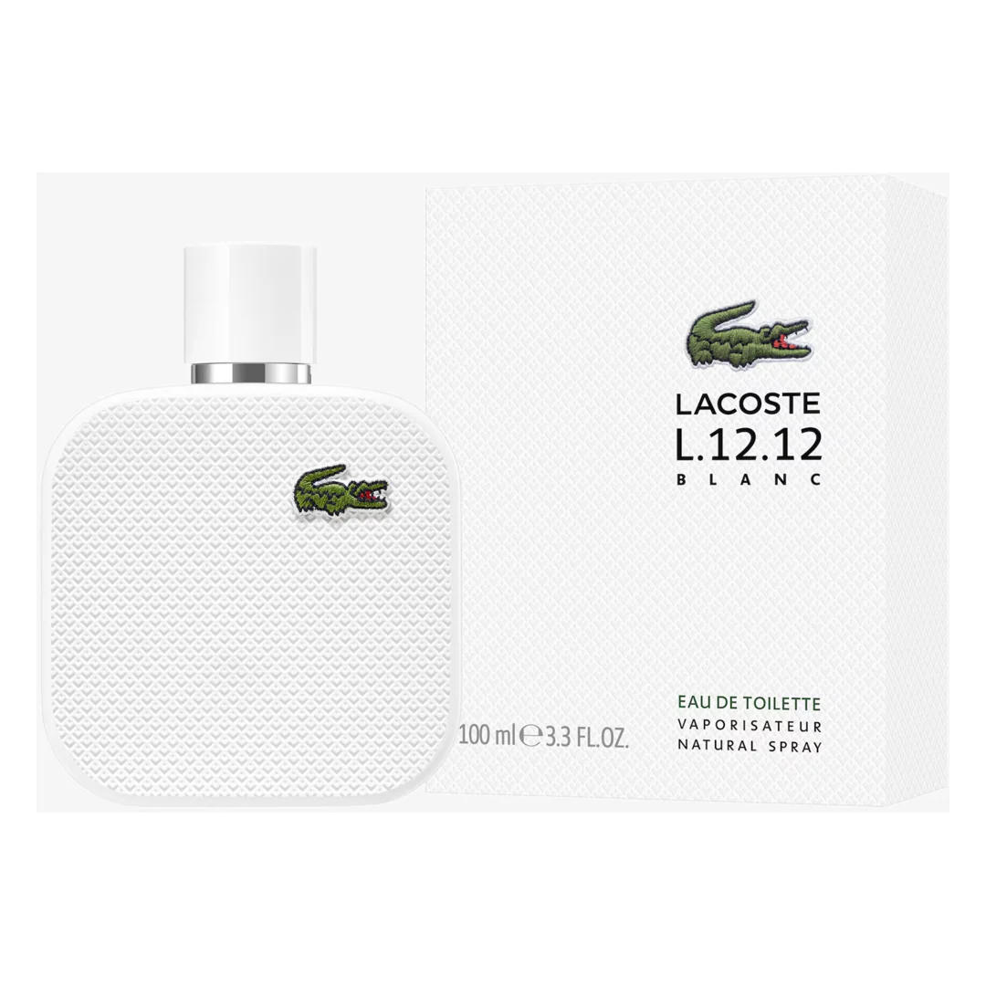 Lacoste L.12.12 Blanc Eau de Toilette Spray - Image 4