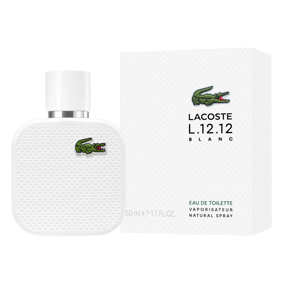 Lacoste L.12.12 Blanc Eau de Toilette Spray - Image 5
