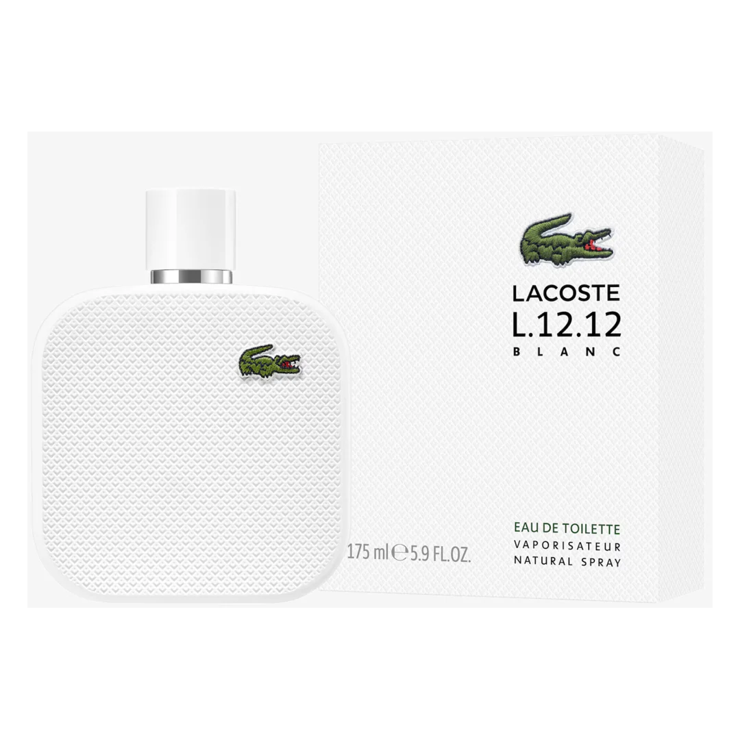 Lacoste L.12.12 Blanc Eau de Toilette Spray - Image 6