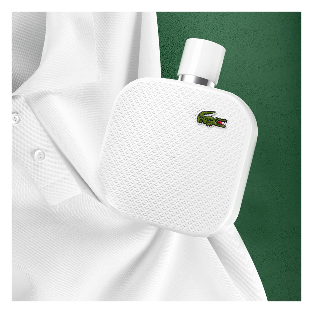 Lacoste L.12.12 Blanc Eau de Toilette Spray - Image 8