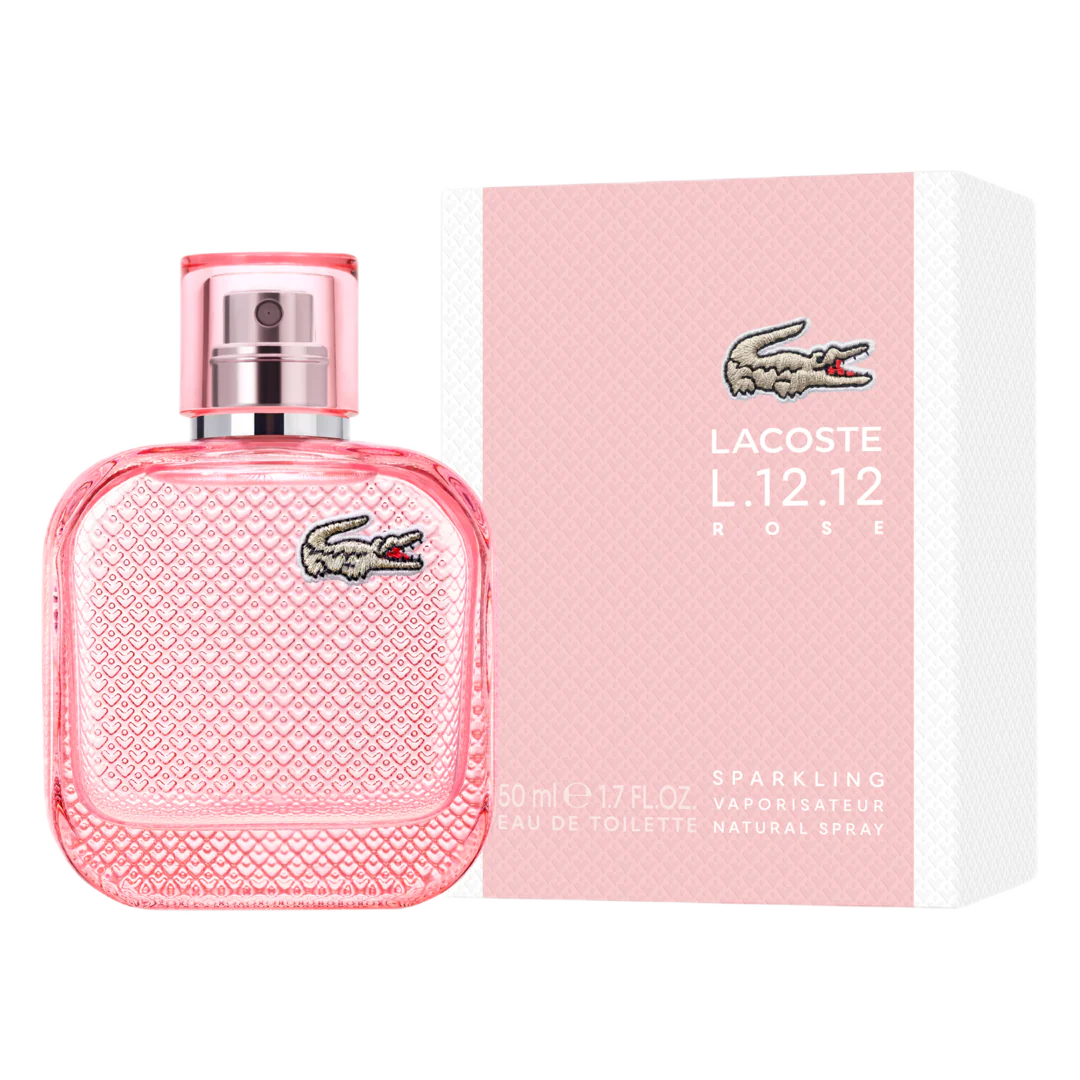 Lacoste L.12.12 Rose Sparkling Eau de Toilette Spray - Image 2