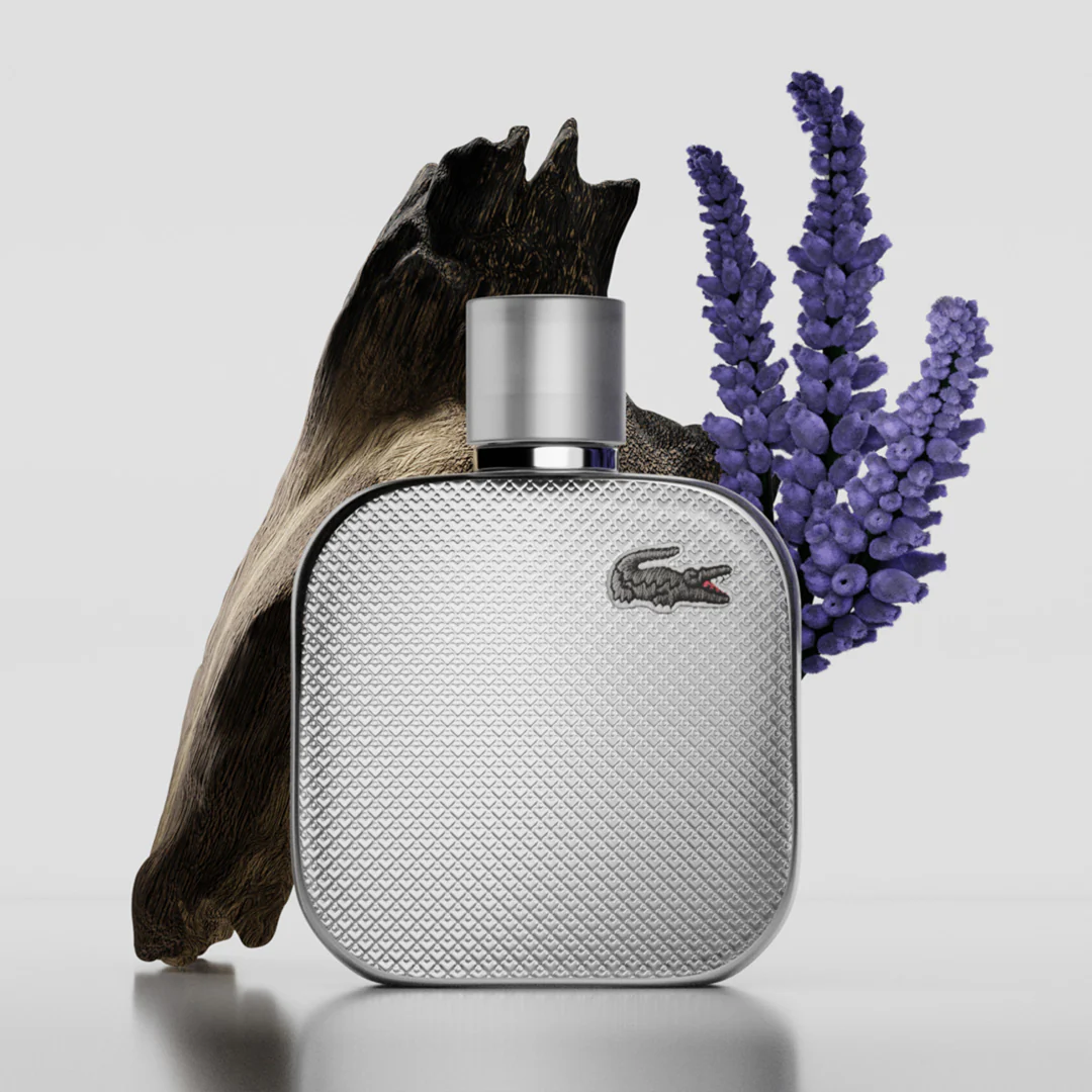 Lacoste L.12.12 Silver Grey Eau de Parfum Spray - Image 5