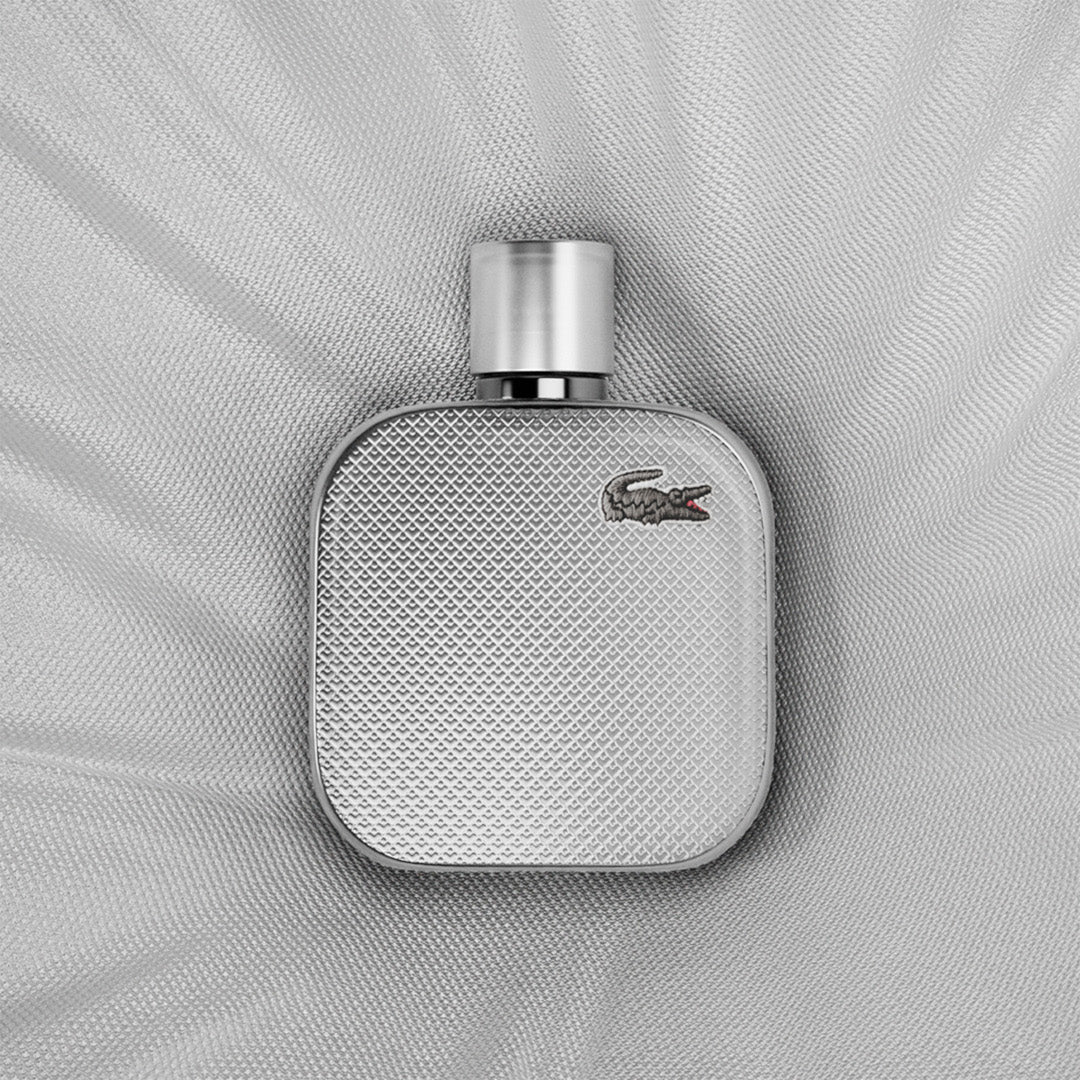 Lacoste L.12.12 Silver Grey Eau de Parfum Spray - Image 6