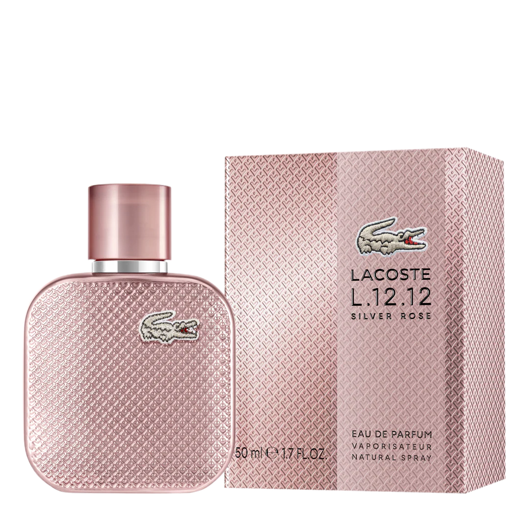 Lacoste L.12.12 Silver Rose Eau de Parfum Spray - Image 2