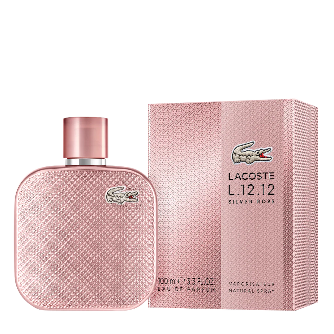 Lacoste L.12.12 Silver Rose Eau de Parfum Spray - Image 4