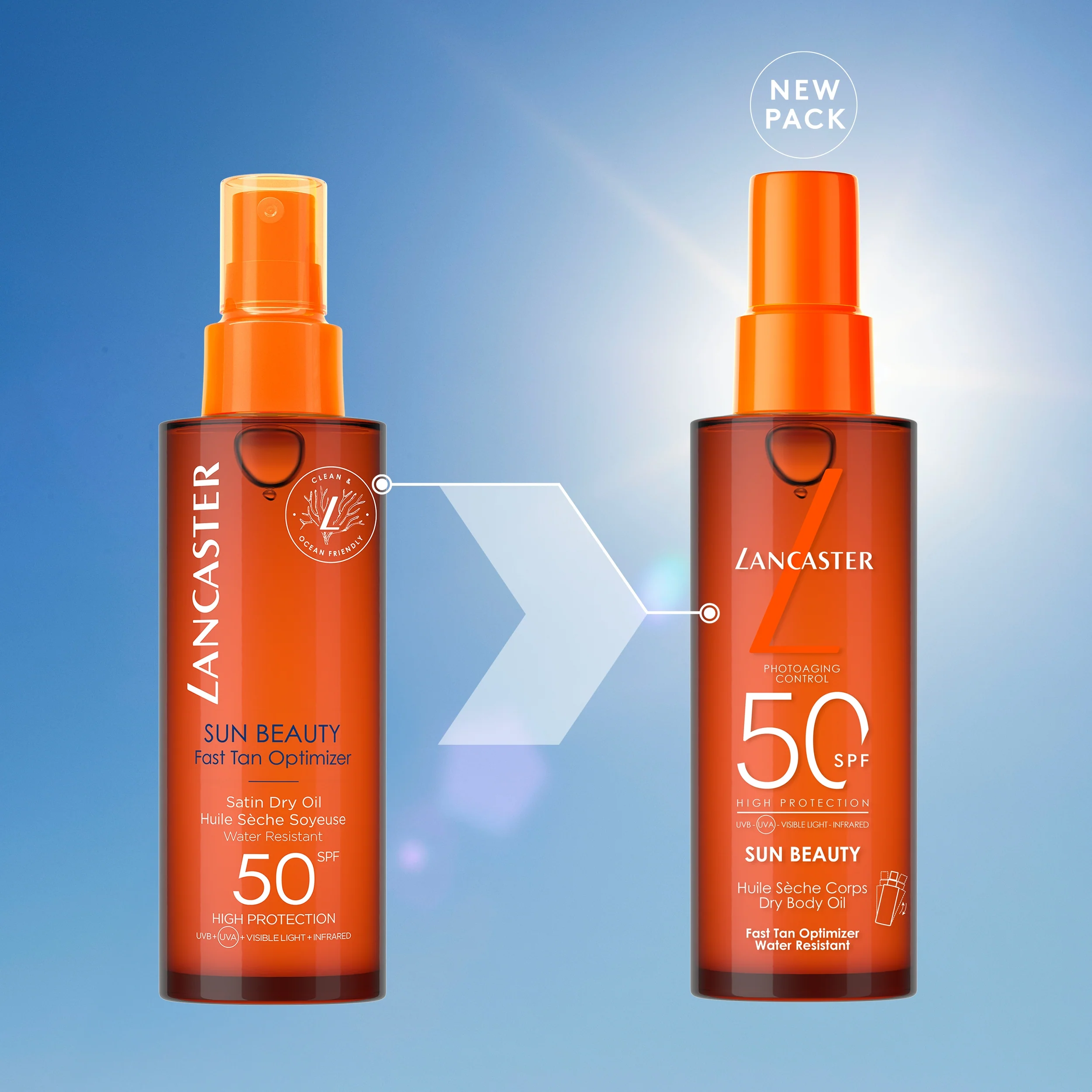 Lancaster Sun Beauty Dry Body Oil SPF50 - Image 4