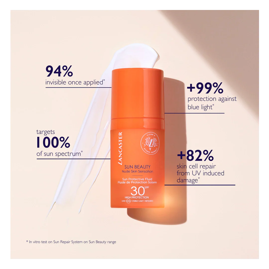 Lancaster Sun Beauty Sun Protective Fluid SPF30 - Image 2
