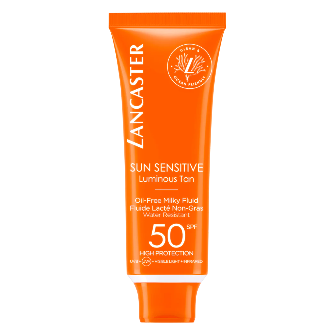 Lancaster Sun Sensitive Luminous Tan Oil-Free Milky Fluid SPF50
