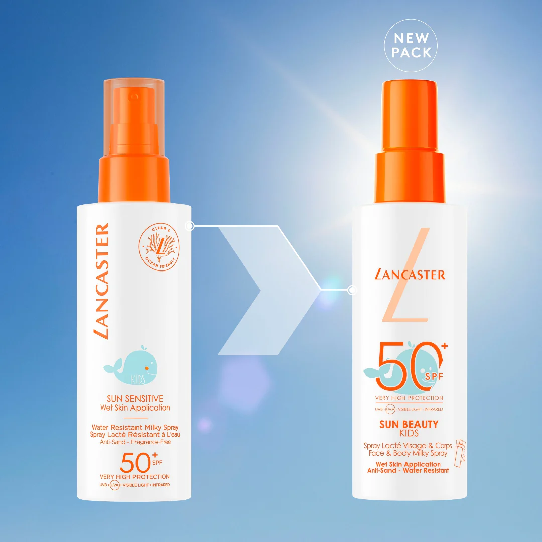 Lancaster Sun Beauty Kids Face & Body Milky Spray SPF50+ - Image 4