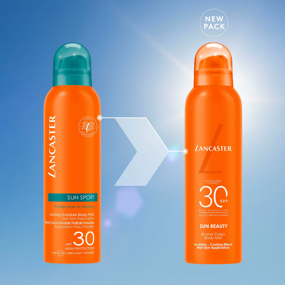 Lancaster Sun Beauty Cooling Invisible Body Mist SPF50 - Image 3