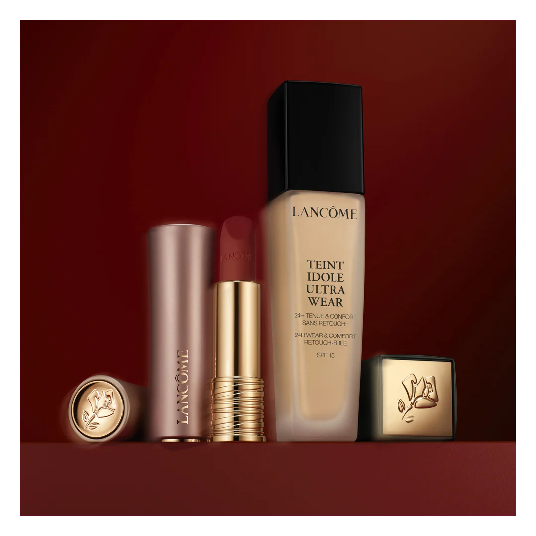 Lancome L'Absolu Rouge Intimatte Soft Matte Lipstick - Image 16