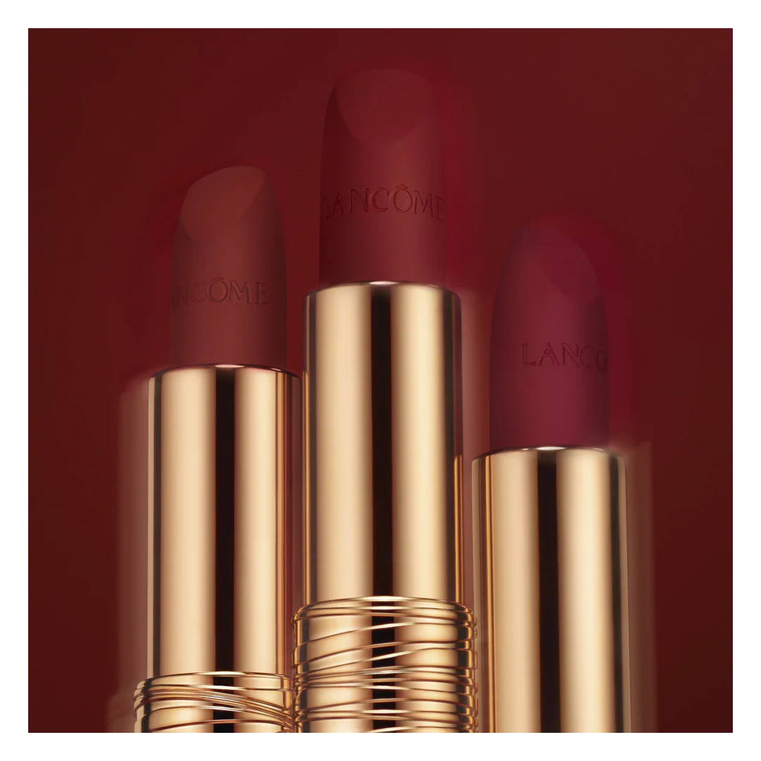 Lancome L'Absolu Rouge Intimatte Soft Matte Lipstick - Image 17