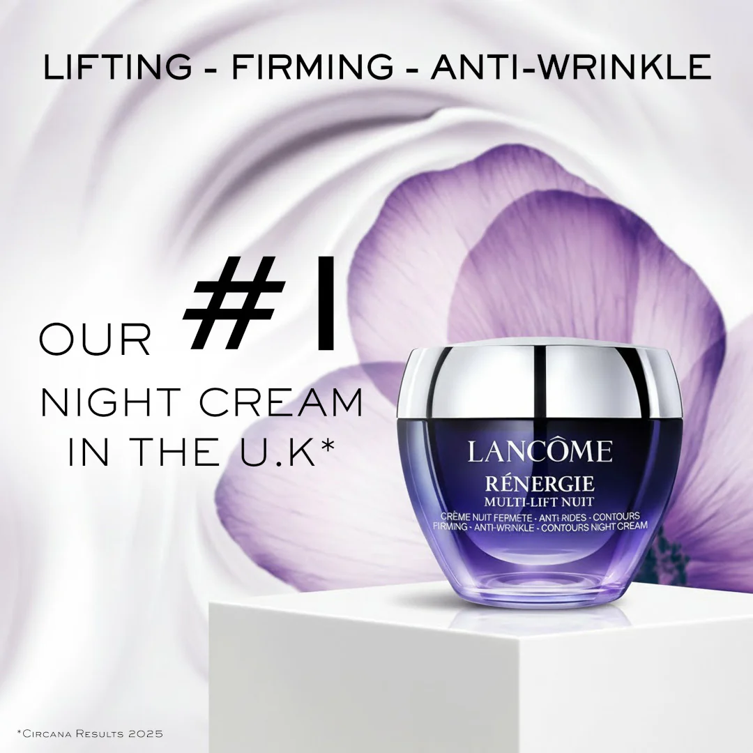 Lancome Renergie Nuit Multi-Lift Night Cream - Image 4
