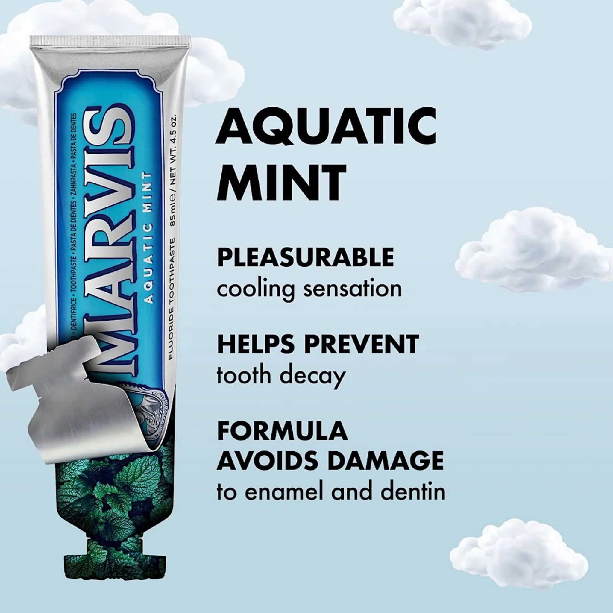 Marvis Aquatic Mint Toothpaste - Image 5