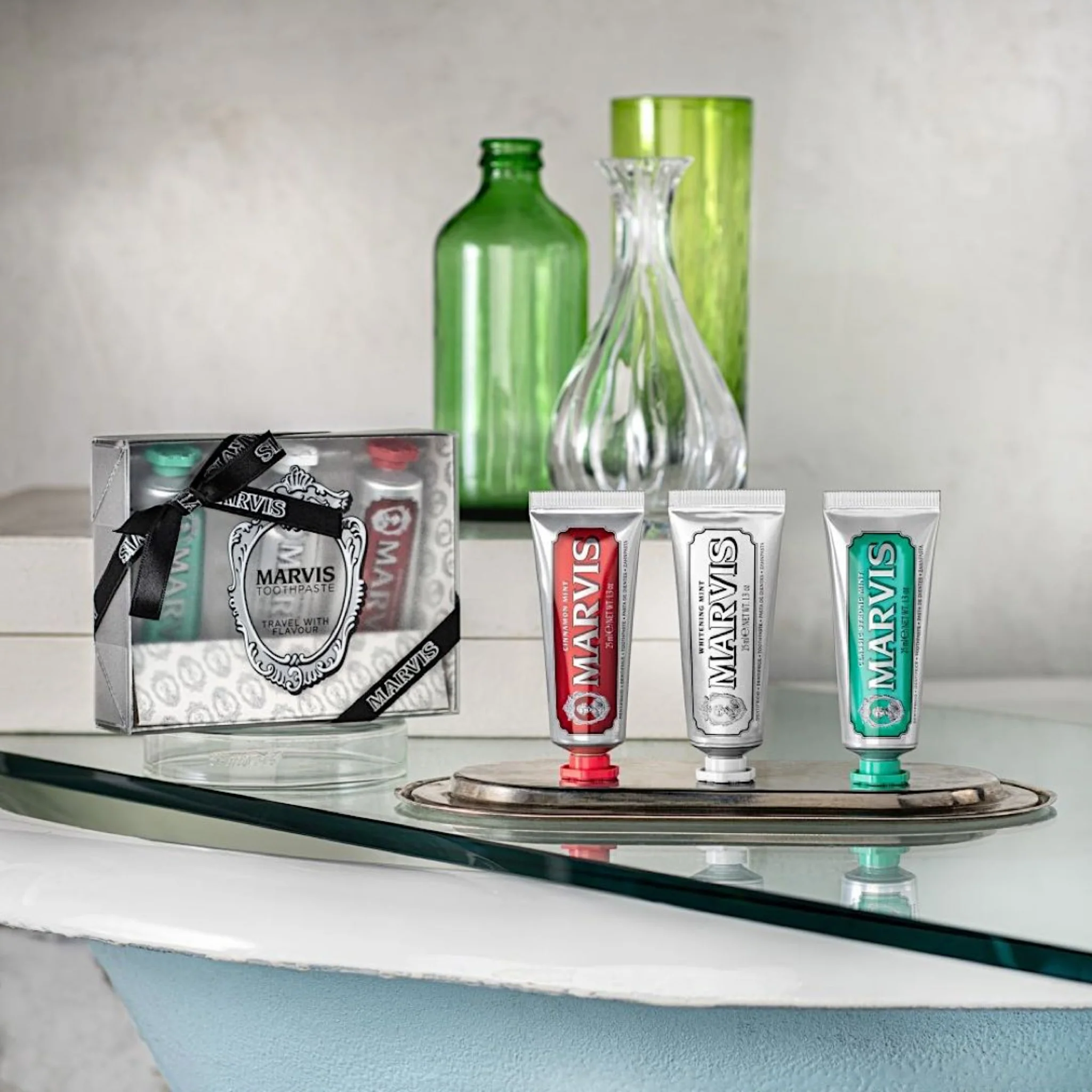 Marvis Toothpaste Travel With Flavour 3 x 25ml Gift Set - Image 2