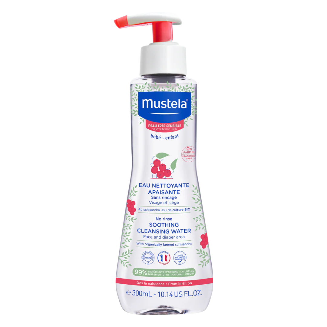Mustela No Rinse Soothing Cleansing Water for Very Sensitive Skin