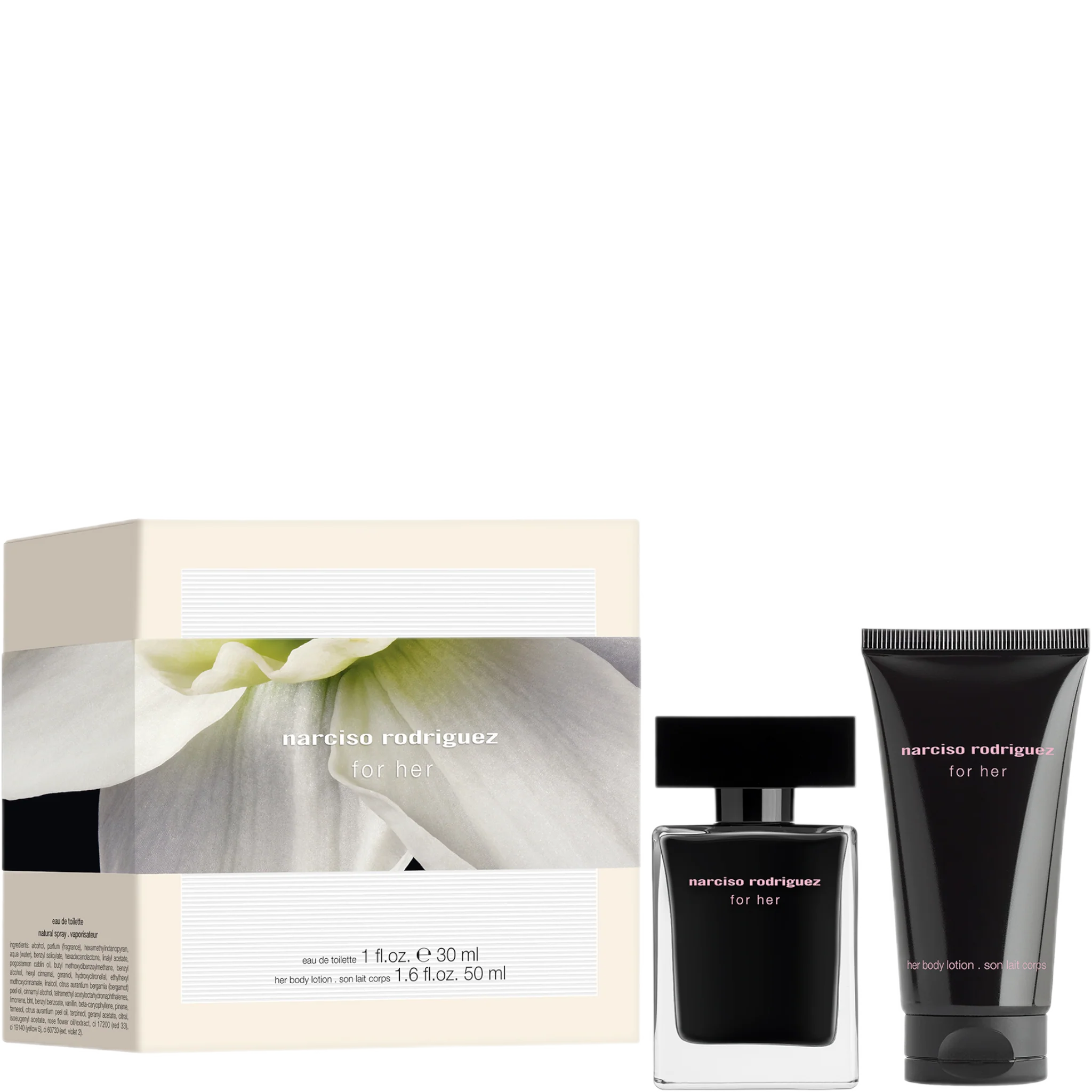 Narciso Rodriguez For Her Eau de Toilette Spray 30ml Gift Set