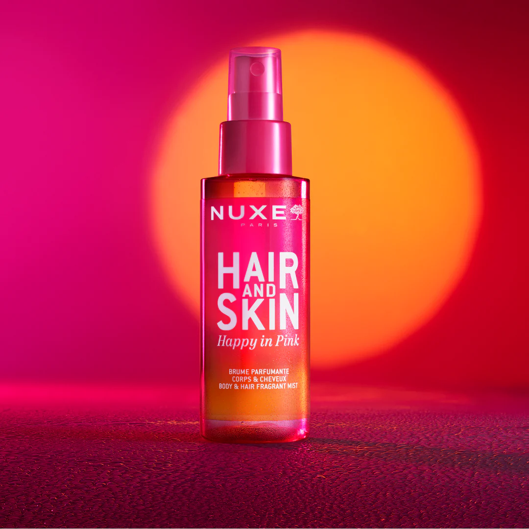 Nuxe Happy In Pink Hair & Skin Fragrant Mist - Image 3