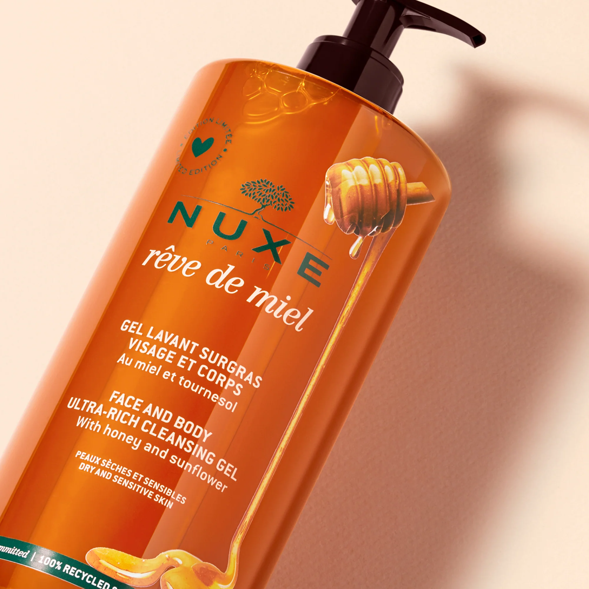 Nuxe Reve de Miel Face and Body Ultra Rich Cleansing Gel - Image 3