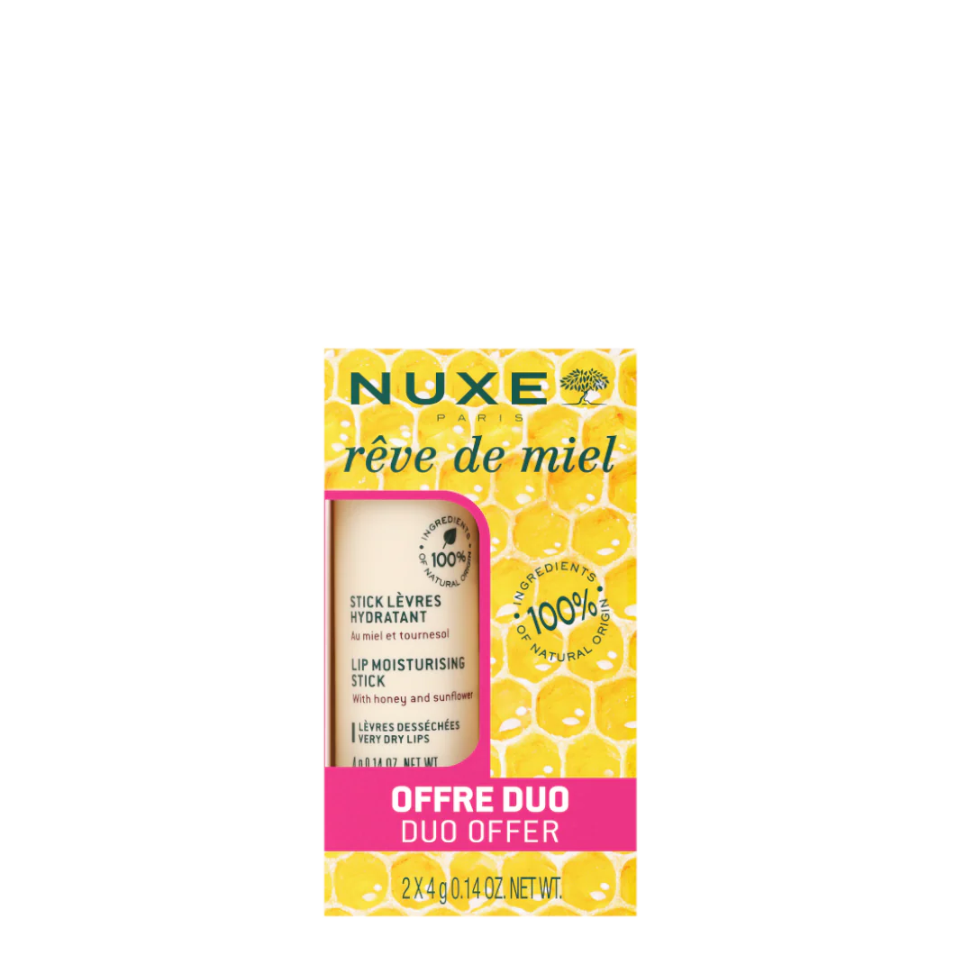 Nuxe Reve de Miel Lip Moisturising Stick Duo