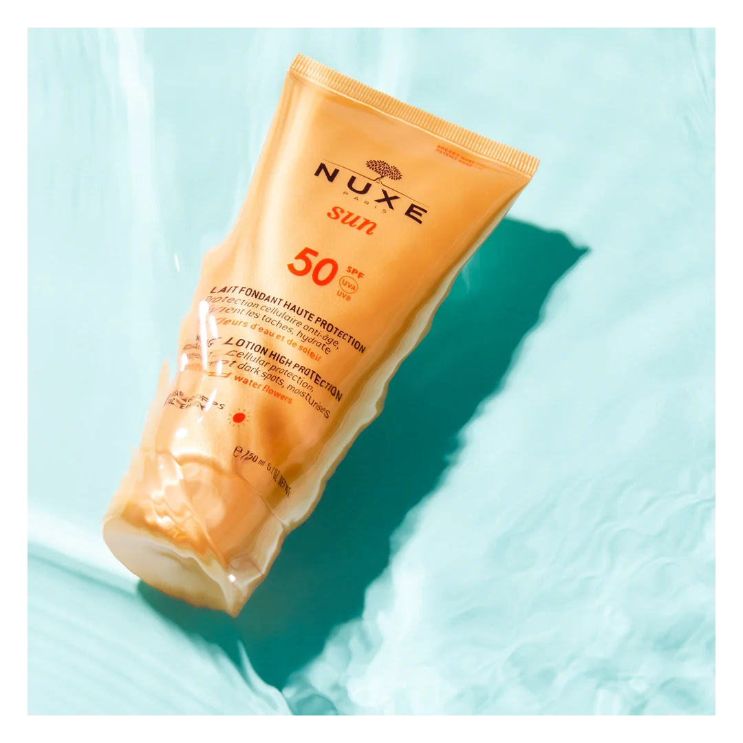 Nuxe Sun Melting Lotion for Face and Body SPF50 - Image 4