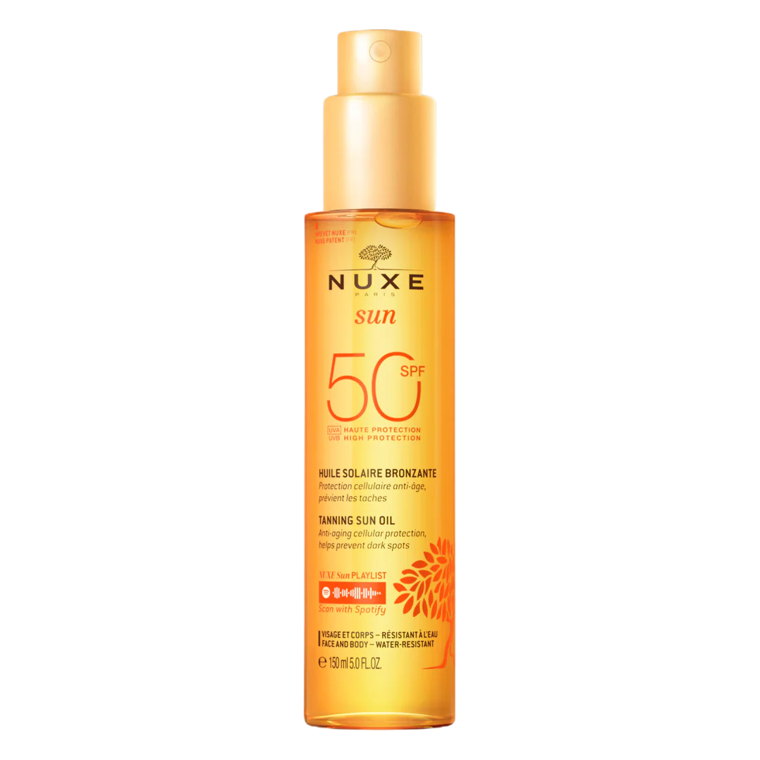 Nuxe Sun Sun Tanning Sun Oil for Face and Body SPF50