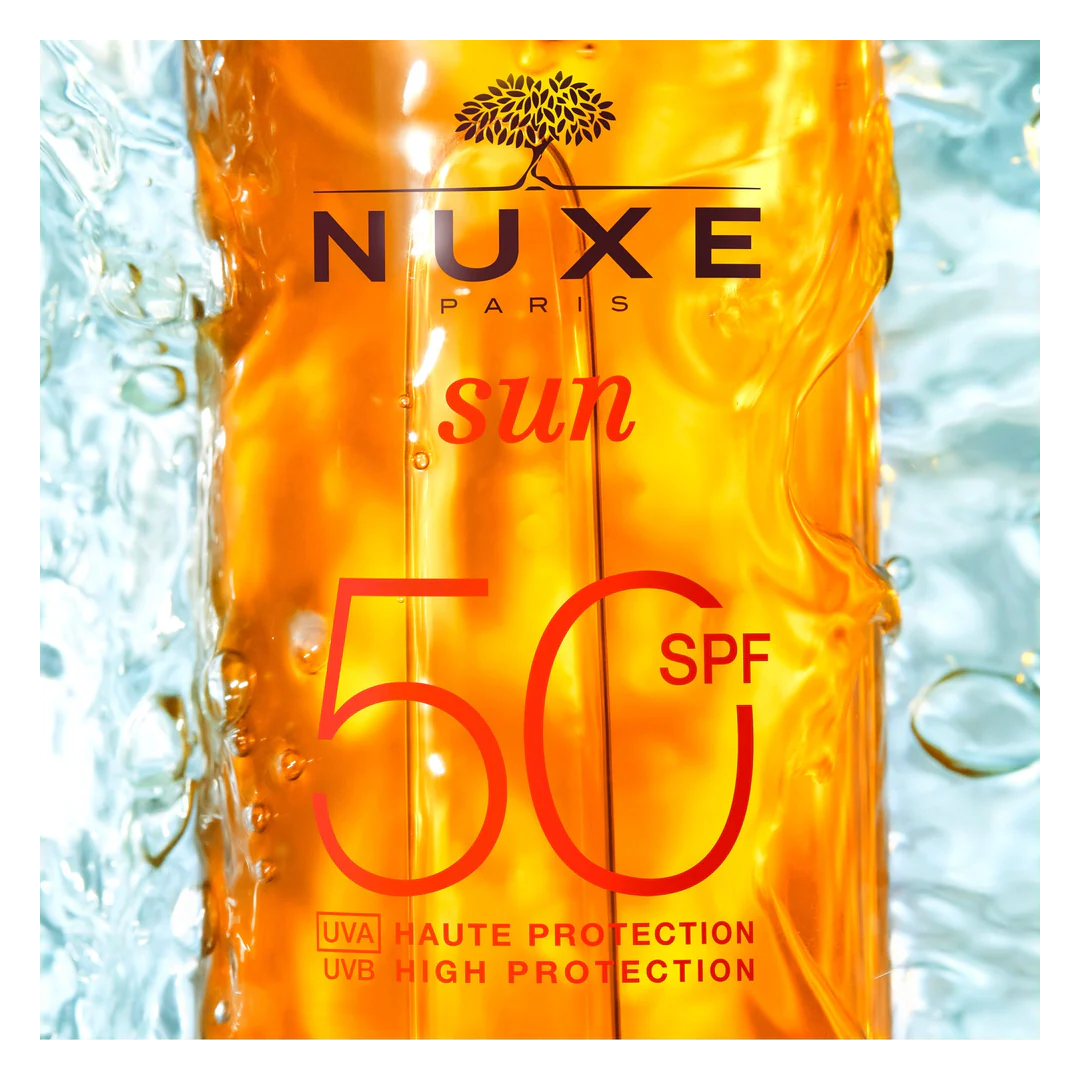 Nuxe Sun Sun Tanning Sun Oil for Face and Body SPF50 - Image 3