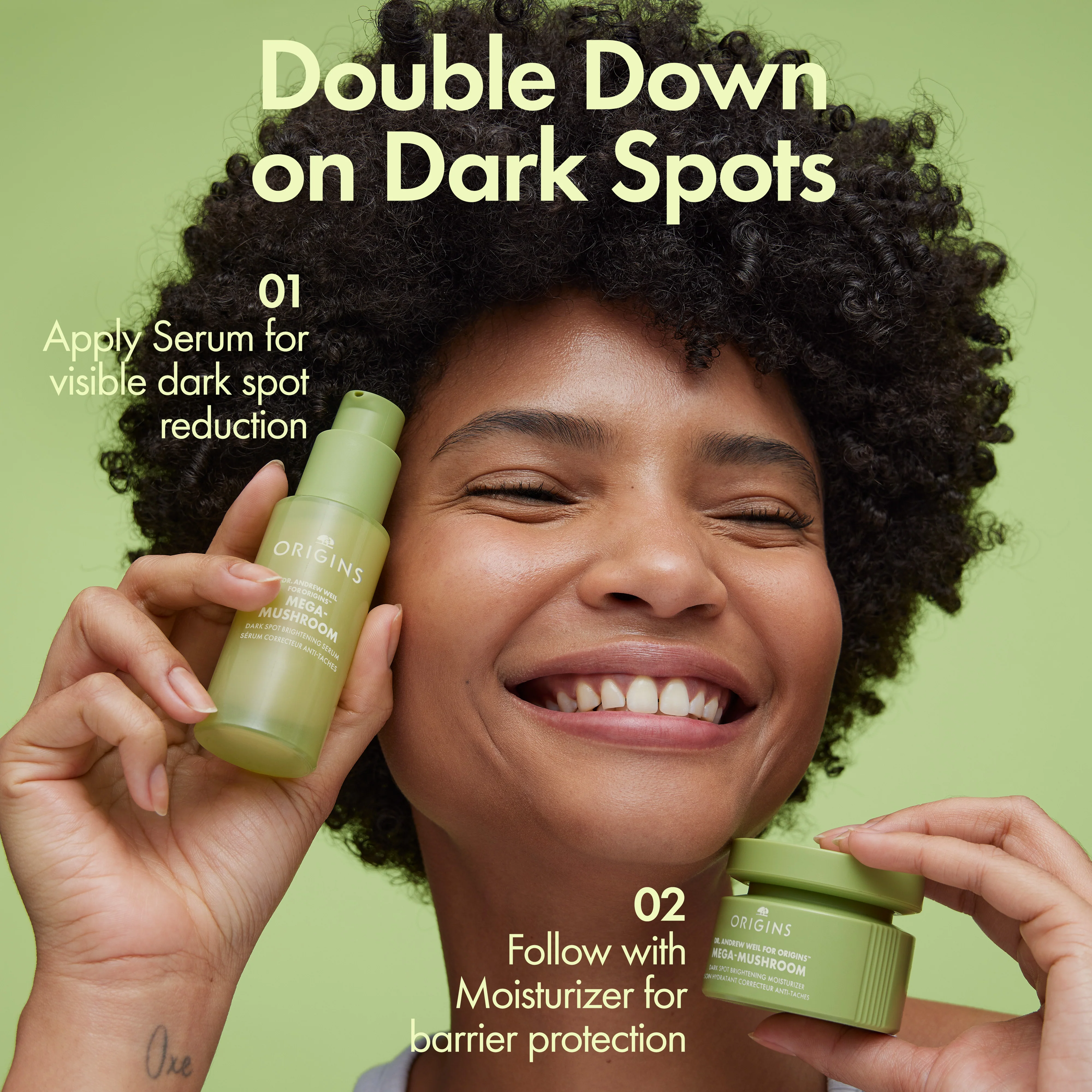 Origins Mega-Mushroom Dark Spot Brightening Moisturizer - Image 6