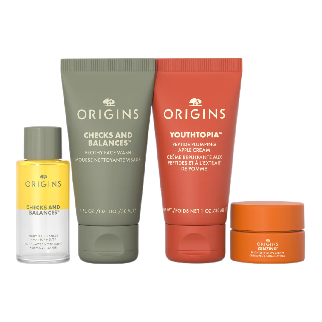 Origins Cleanse and Glow Essentials Gift Set - Image 2