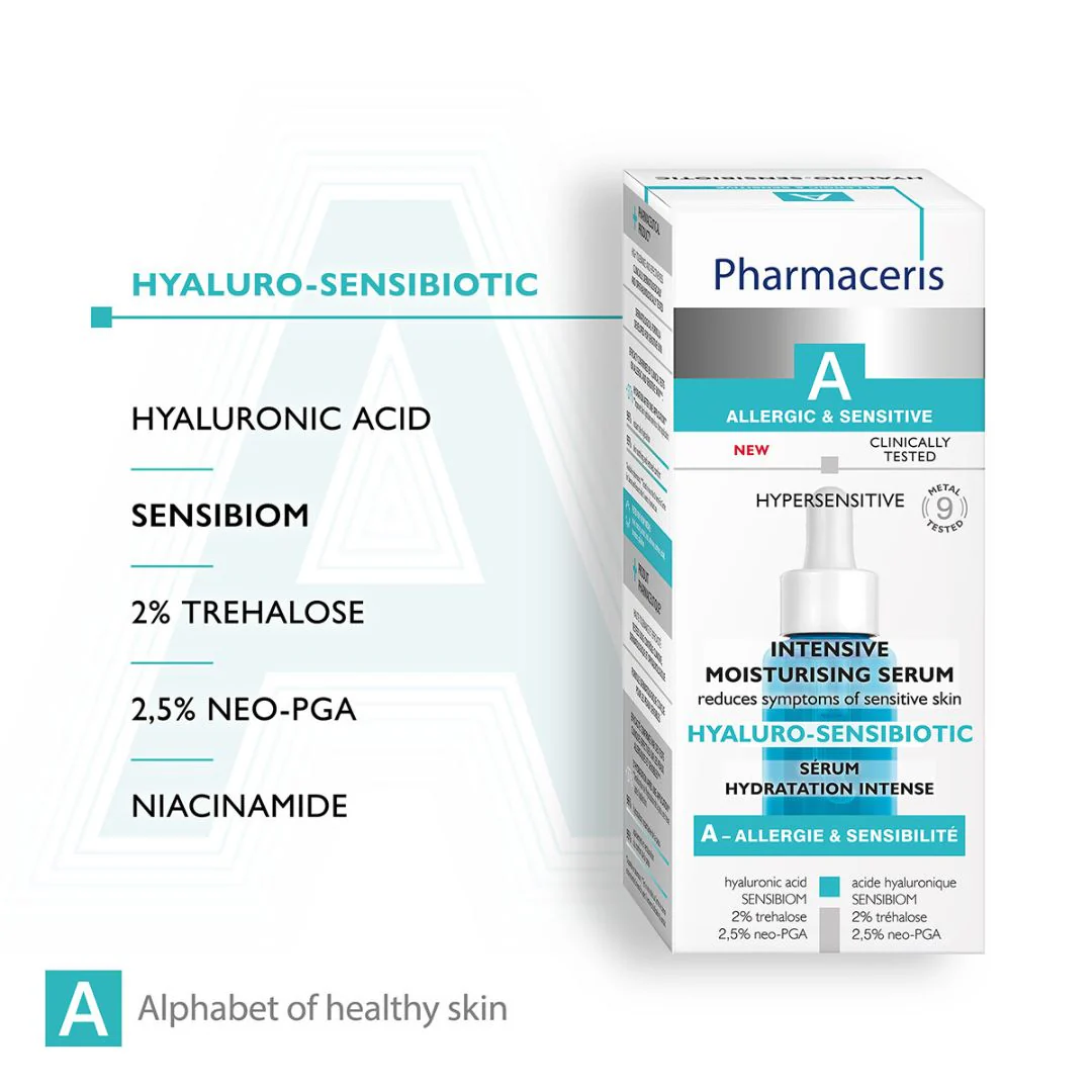 Pharmaceris A Hyaluro-Sensibiotic Intensive Moisturising Serum - Image 5