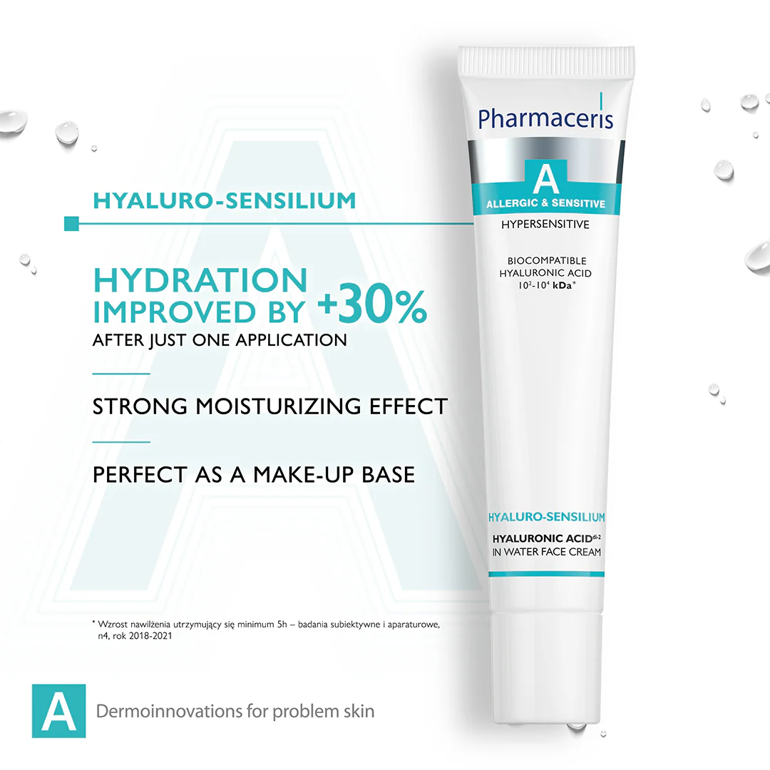 Pharmaceris A Hyaluro-Sensilium Hyaluronic Acid di-2 In Water Cream - Image 6