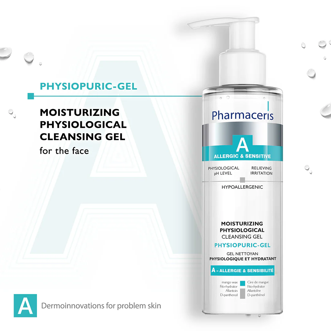 Pharmaceris A Physiopuric-Gel Moisturising Physiological Cleansing Gel - Image 2