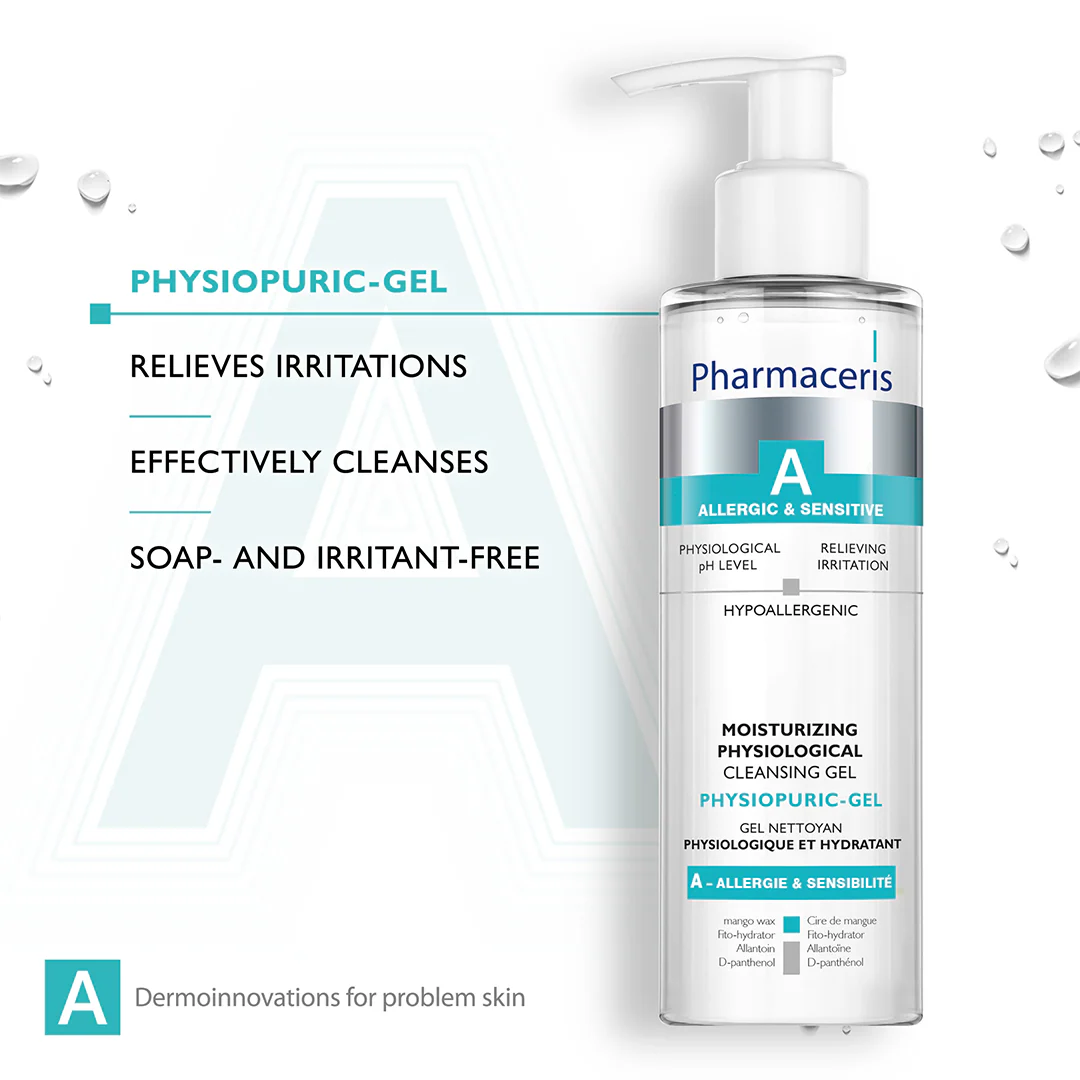Pharmaceris A Physiopuric-Gel Moisturising Physiological Cleansing Gel - Image 3