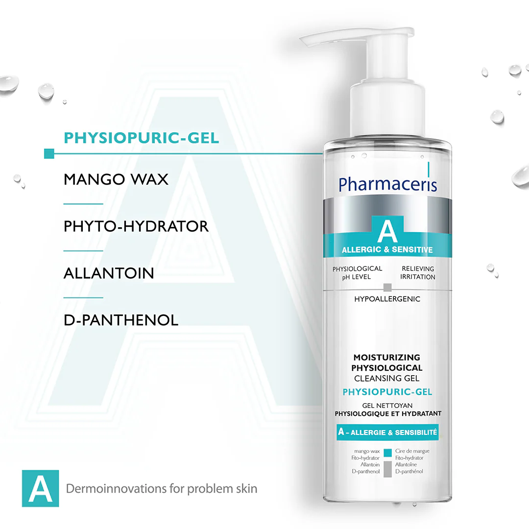 Pharmaceris A Physiopuric-Gel Moisturising Physiological Cleansing Gel - Image 4