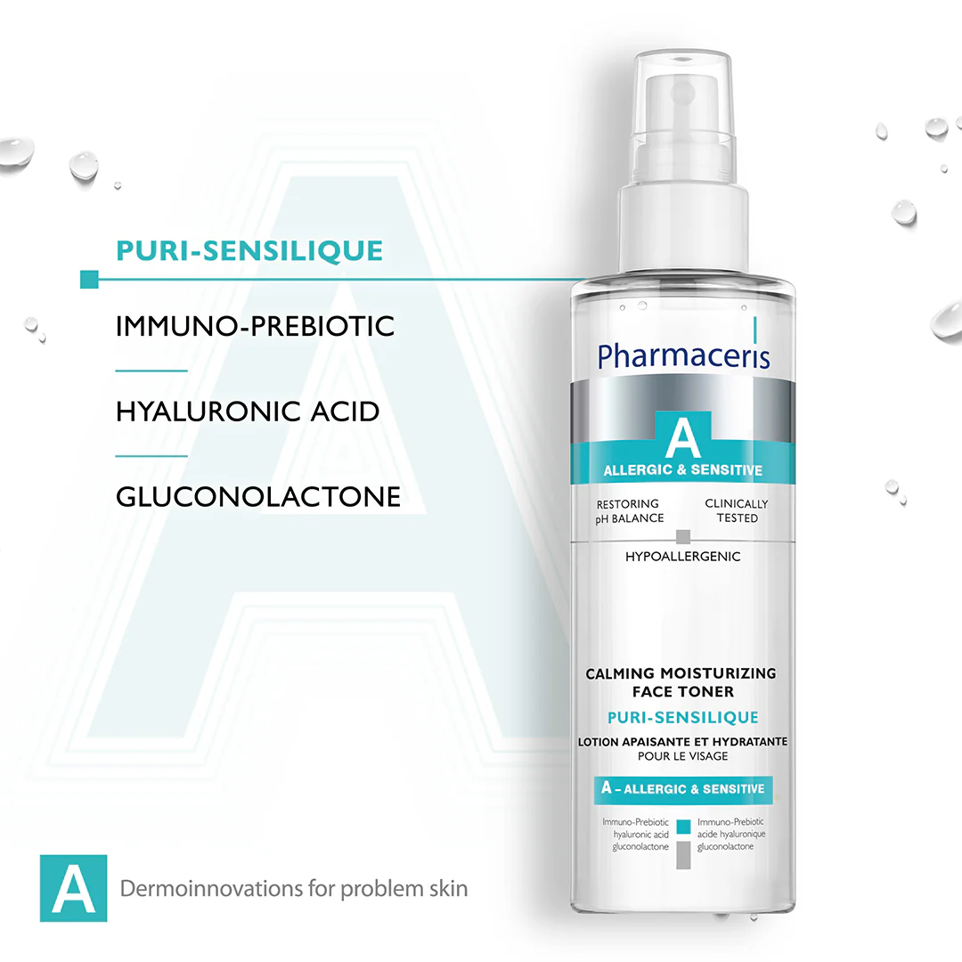 Pharmaceris A Puri-Sensilique Calming Moisturising Face Toner - Image 4
