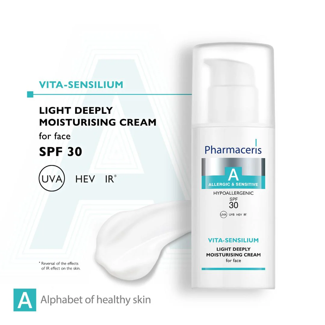Pharmaceris A Vita-Sensilium Light Deeply Moisturising Cream SPF30 - Image 2