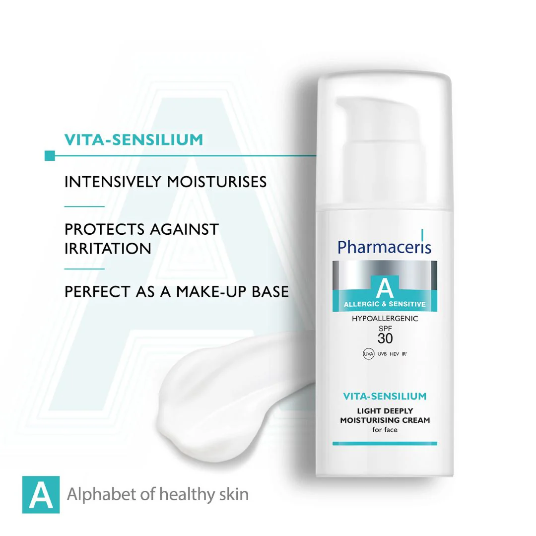 Pharmaceris A Vita-Sensilium Light Deeply Moisturising Cream SPF30 - Image 4