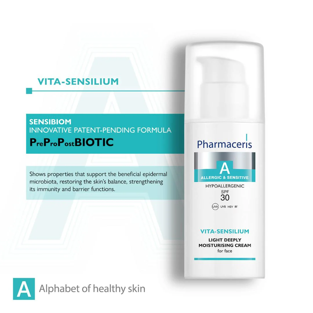 Pharmaceris A Vita-Sensilium Light Deeply Moisturising Cream SPF30 - Image 5