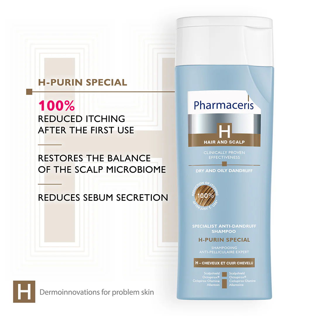 Pharmaceris H Purin Special Specialist Anti-Dandruff Shampoo - Image 3